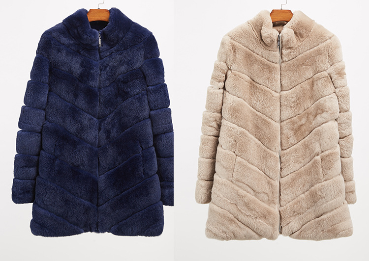 Rex Rabbit Fur Jacket 958 Details 3