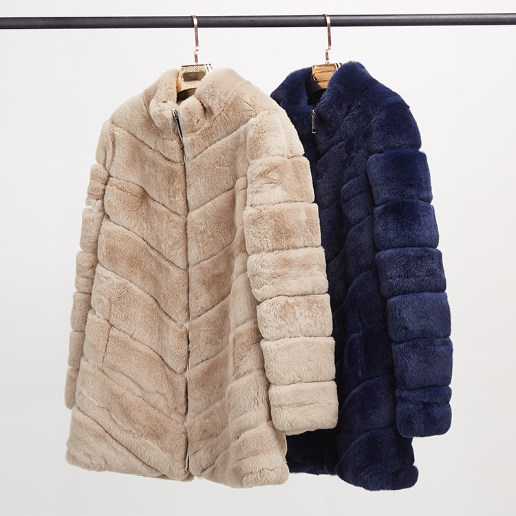 Rex Rabbit Fur Jacket 958 Details 2