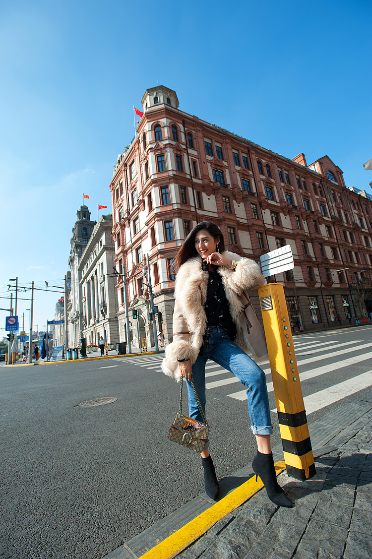 Shearling Sheepskin Jacket 098 Details 2