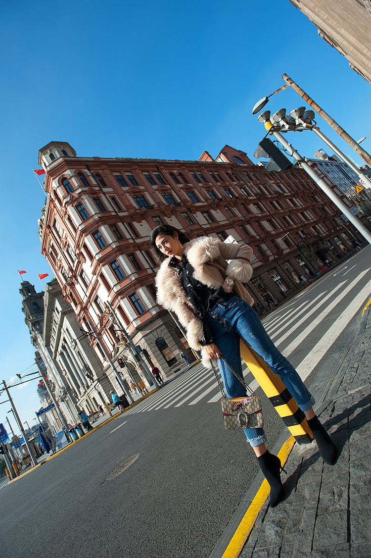 Shearling Sheepskin Jacket 098 Details 6