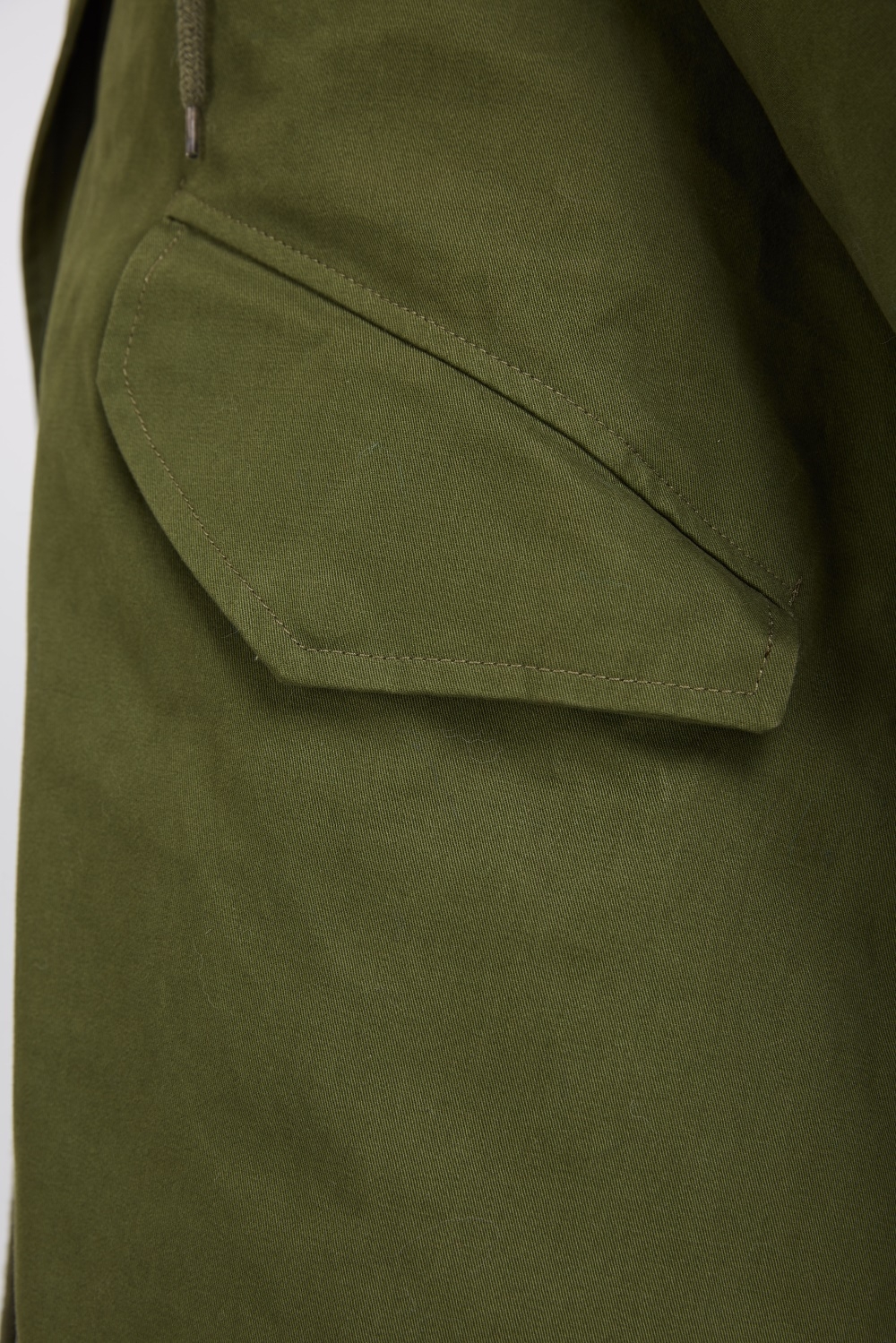 Fox Fur Lined Parka with Raccoon Fur Trimmed Hood 245 Details 3