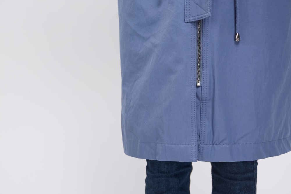 Detachable Fox Fur Lined Parka with Raccoon Fur Trimmed Hood 248 Details 5