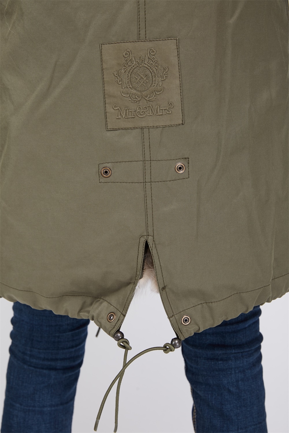 Detachable Fox Fur Liner Parka with Raccoon Fur Trimmed Hood 251 Details 7