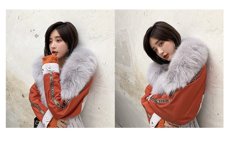 Fox Fur Trim Long Parka with Down-Filled Liner 282-9