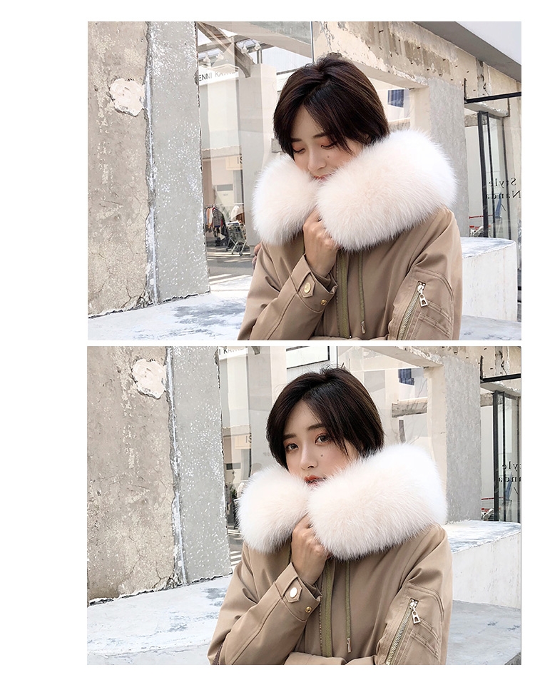 Hooded Fox Fur Trimmed Long Parka with Rex Rabbit Liner 283-2