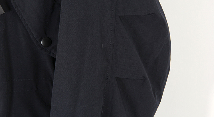 Raccoon Fur Trimmed Hooded Down-filled Parka 112 Details 23