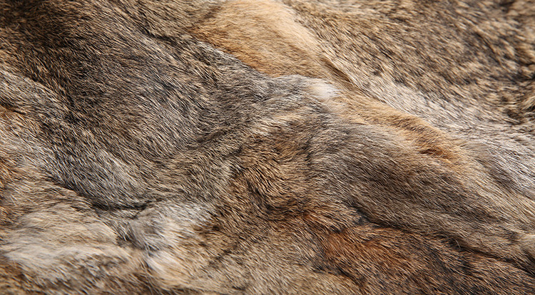 Raccoon Fur Trimmed Hooded Parka with Detachable Rabbit Fur Liner 122 Details 18