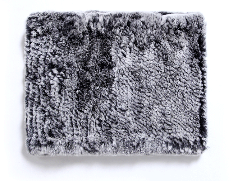 Knitted Rex Rabbit Fur Neck Warmer ffscarr09-Details_04