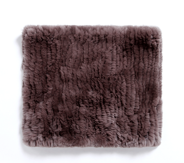 Knitted Rex Rabbit Fur Neck Warmer ffscarr09-Details_03