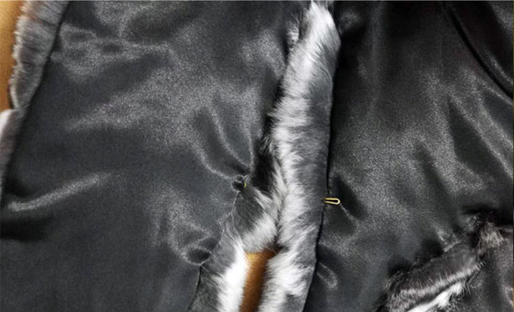 Chinchilla Fur Wrap, Scarf, Muffler 676 Details_2