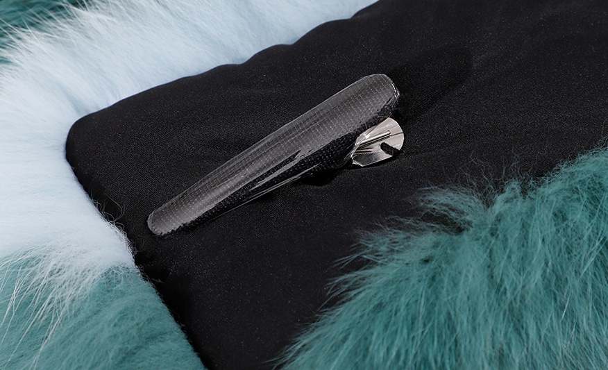 Two-tone Fox Fur Scarf 370-4