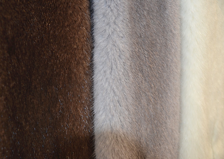 Mink Fur Scarf 340-3