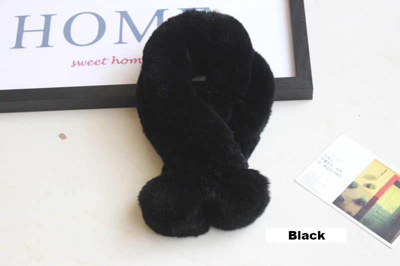 Rex Rabbit Fur Scarf 853 Details 8