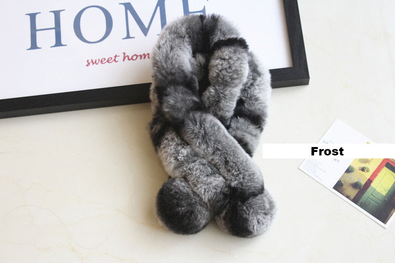 Rex Rabbit Fur Scarf 853 Details 7