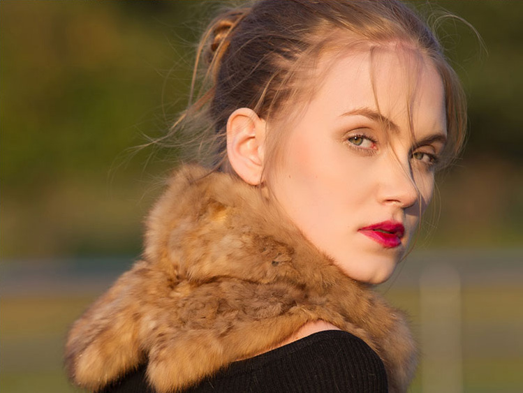 Sable Fur Scarf 057 Details 3