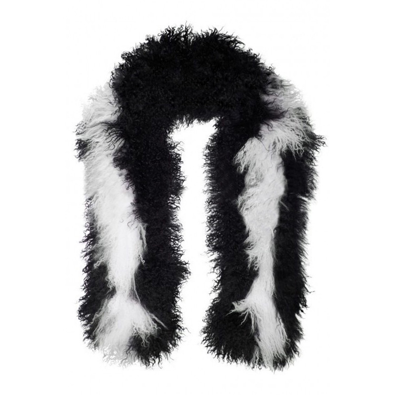 Tibet Sheep Fur Shawl 839 Details 0
