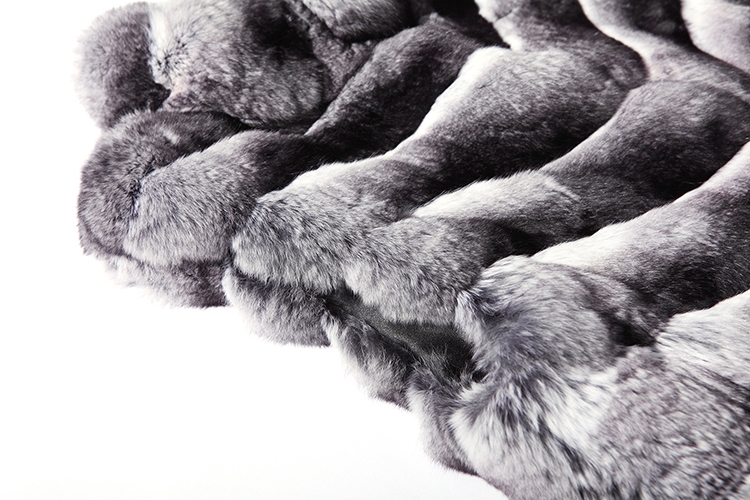 Cropped Chinchilla Fur Vest 171 Details 6