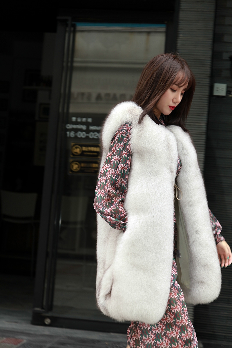 Fox Fur Vest 0004-9