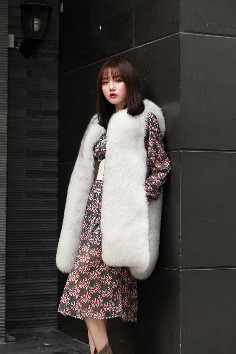 Fox Fur Vest 0004-4