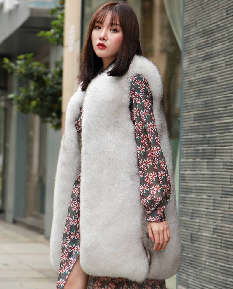 Fox Fur Vest 0004-6