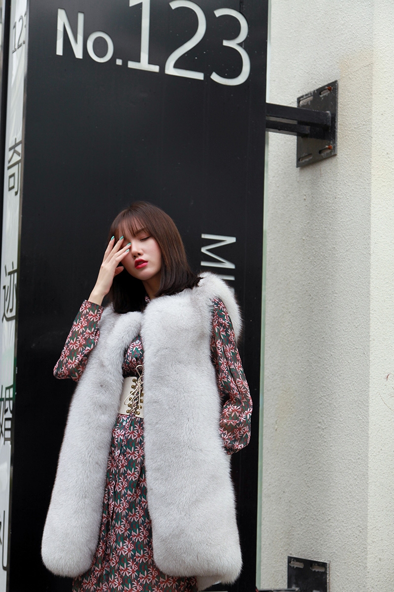 Fox Fur Vest 0004-11
