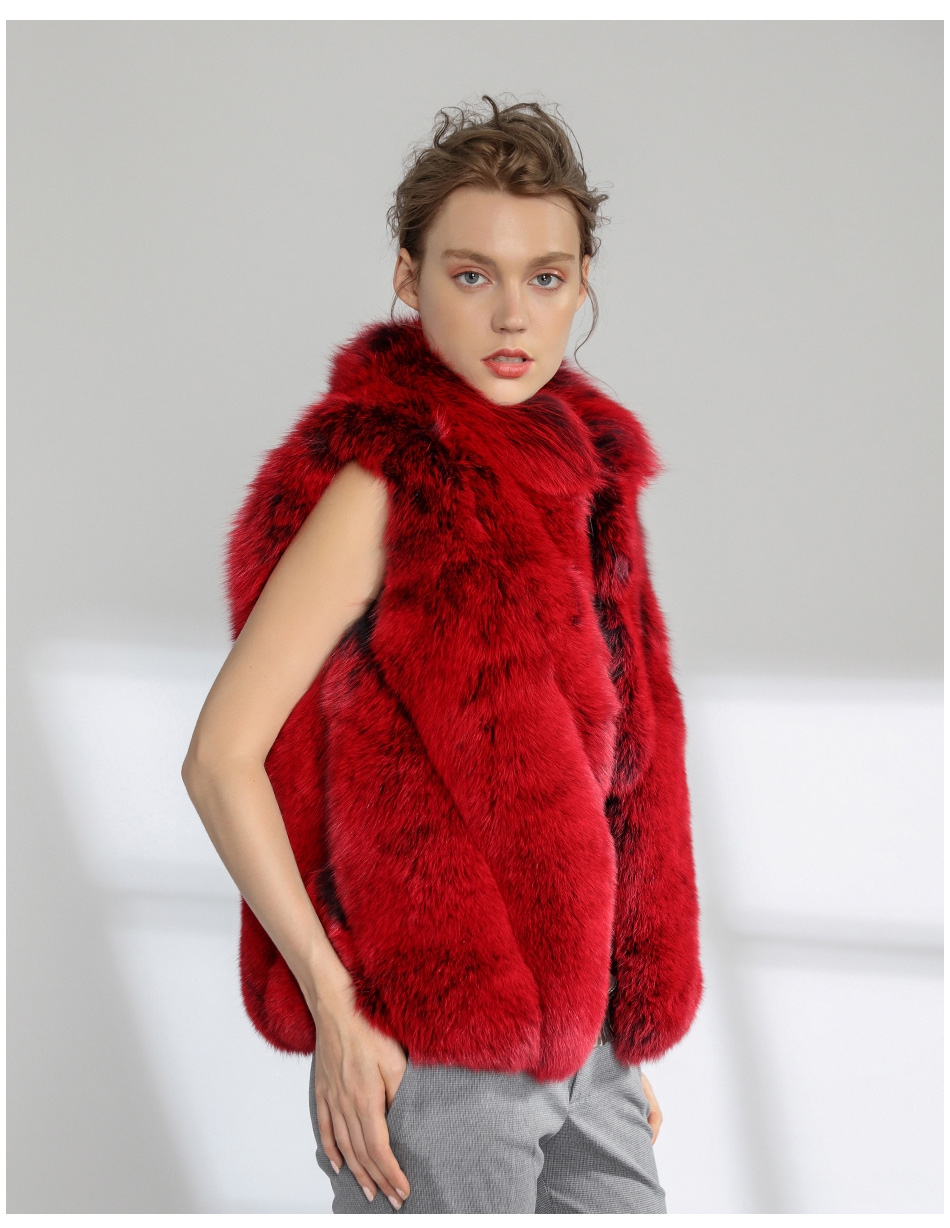 Fox Fur Vest 0027-2