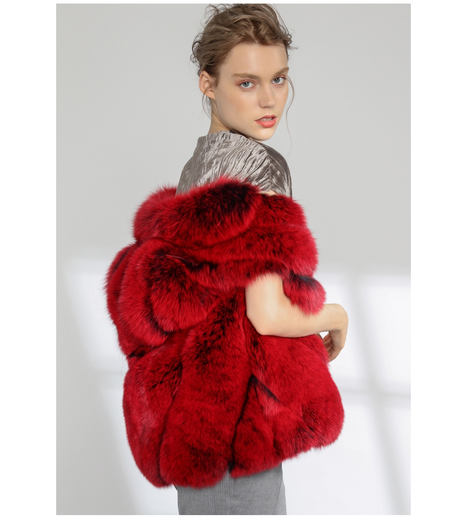 Fox Fur Vest 0027-3