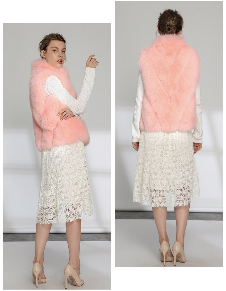Fox Fur Vest 0027-9