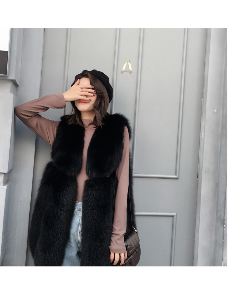 Fox Fur Vest 0031-10