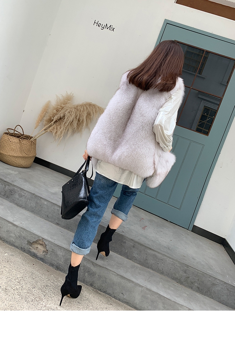 Fox Fur Vest 0039-8
