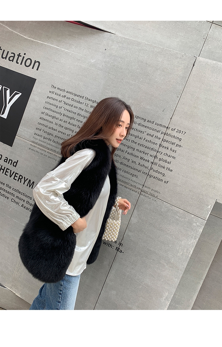 Fox Fur Vest 0039-10