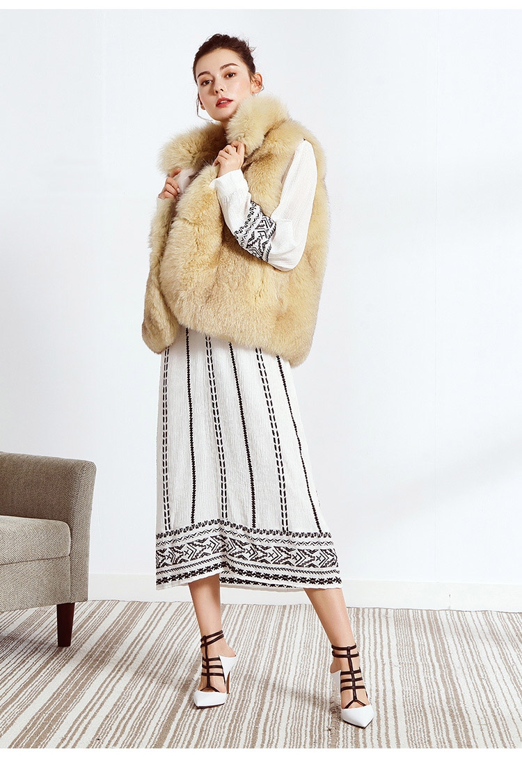 Fox Fur Vest 0045-2