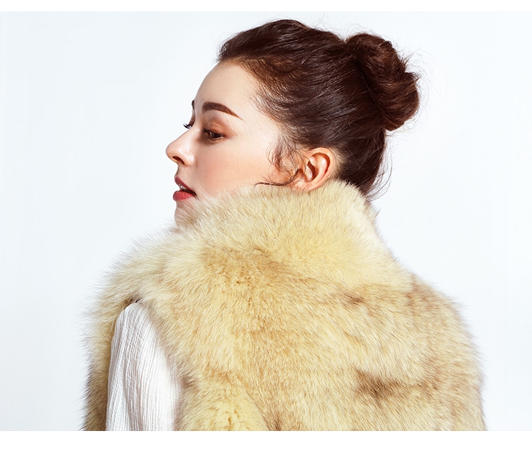 Fox Fur Vest 0045-4
