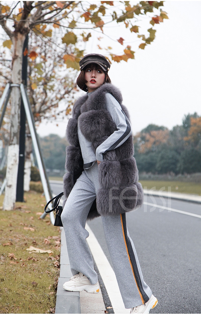Fox Fur Vest 0047-13
