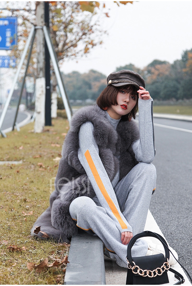 Fox Fur Vest 0047-10