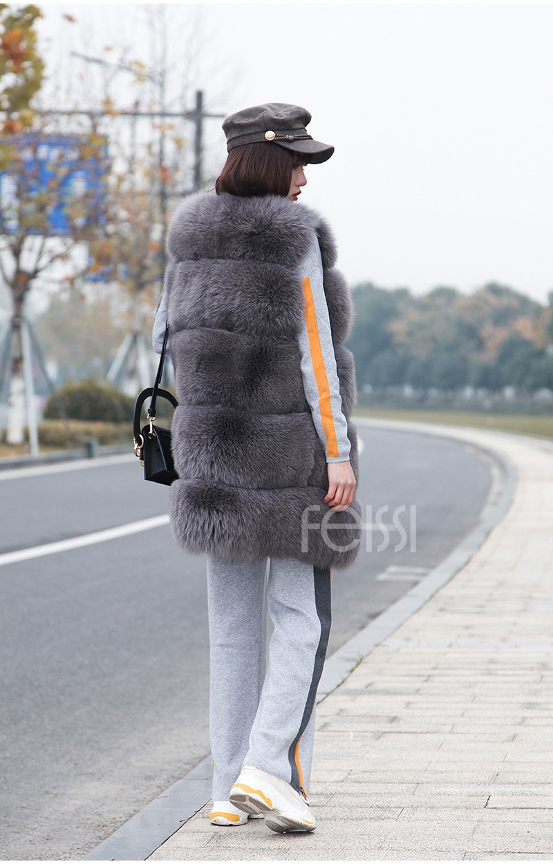 Fox Fur Vest 0047-5