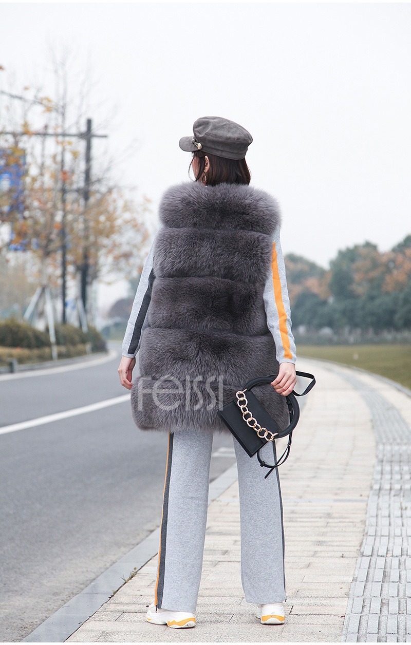 Fox Fur Vest 0047-6