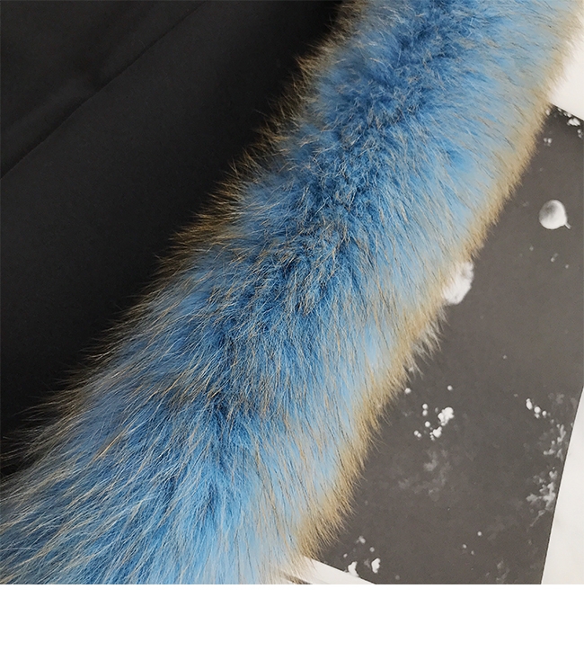 Fox Fur Long Coat 0053-4
