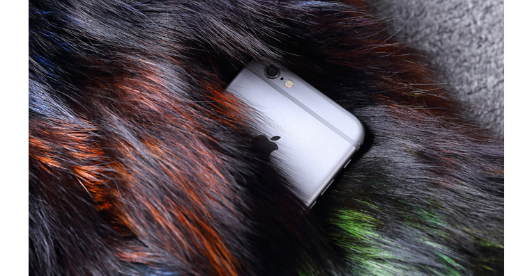 Multicolor Fox Fur Vest Waistcoat 001 Details 9