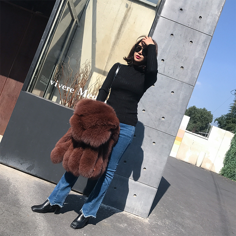 Fox Fur Vest 008 Details 12