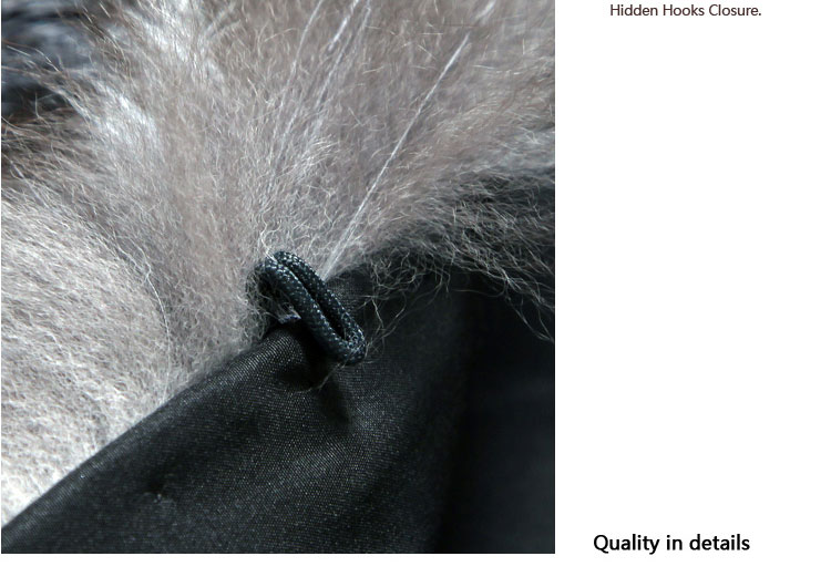 Silver Fox Fur Vest ffvefo16 Details 06