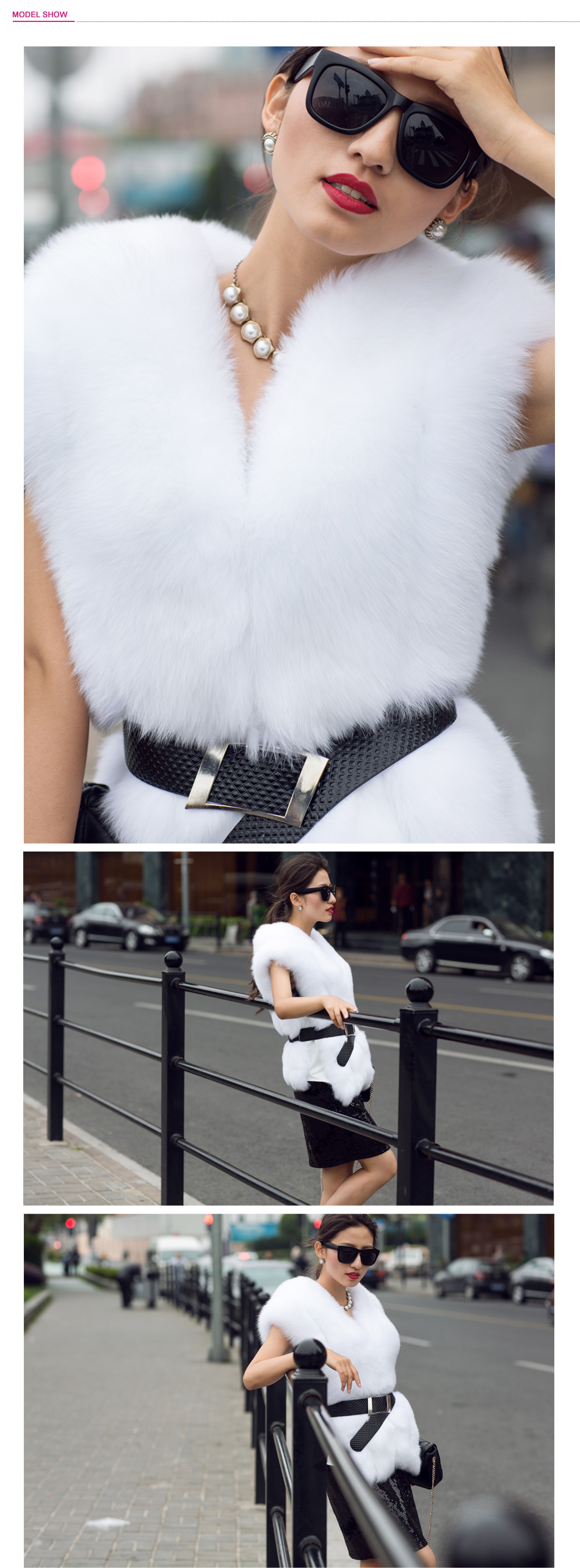 White fox fur vest coat 19_4