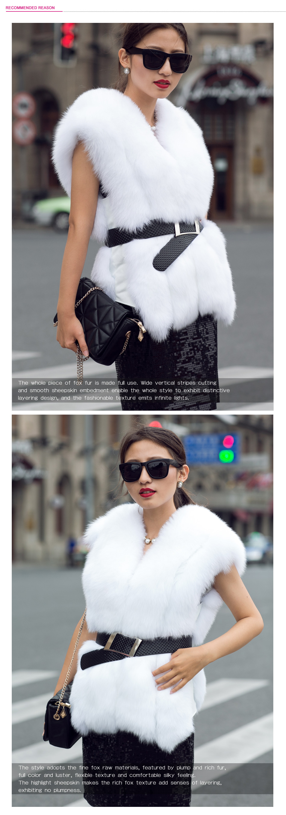 White fox fur vest coat 19_3