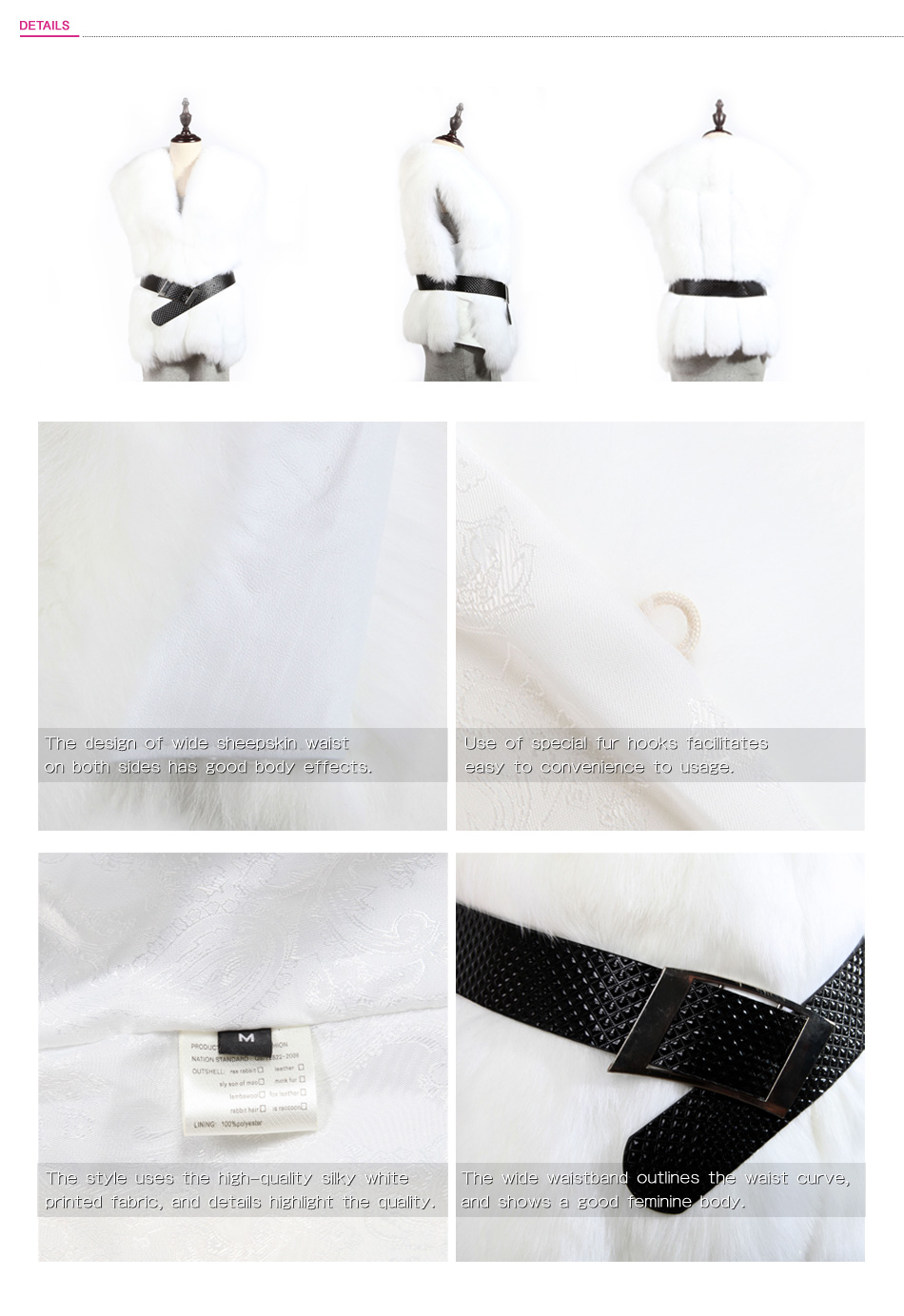 White fox fur vest coat 19_6