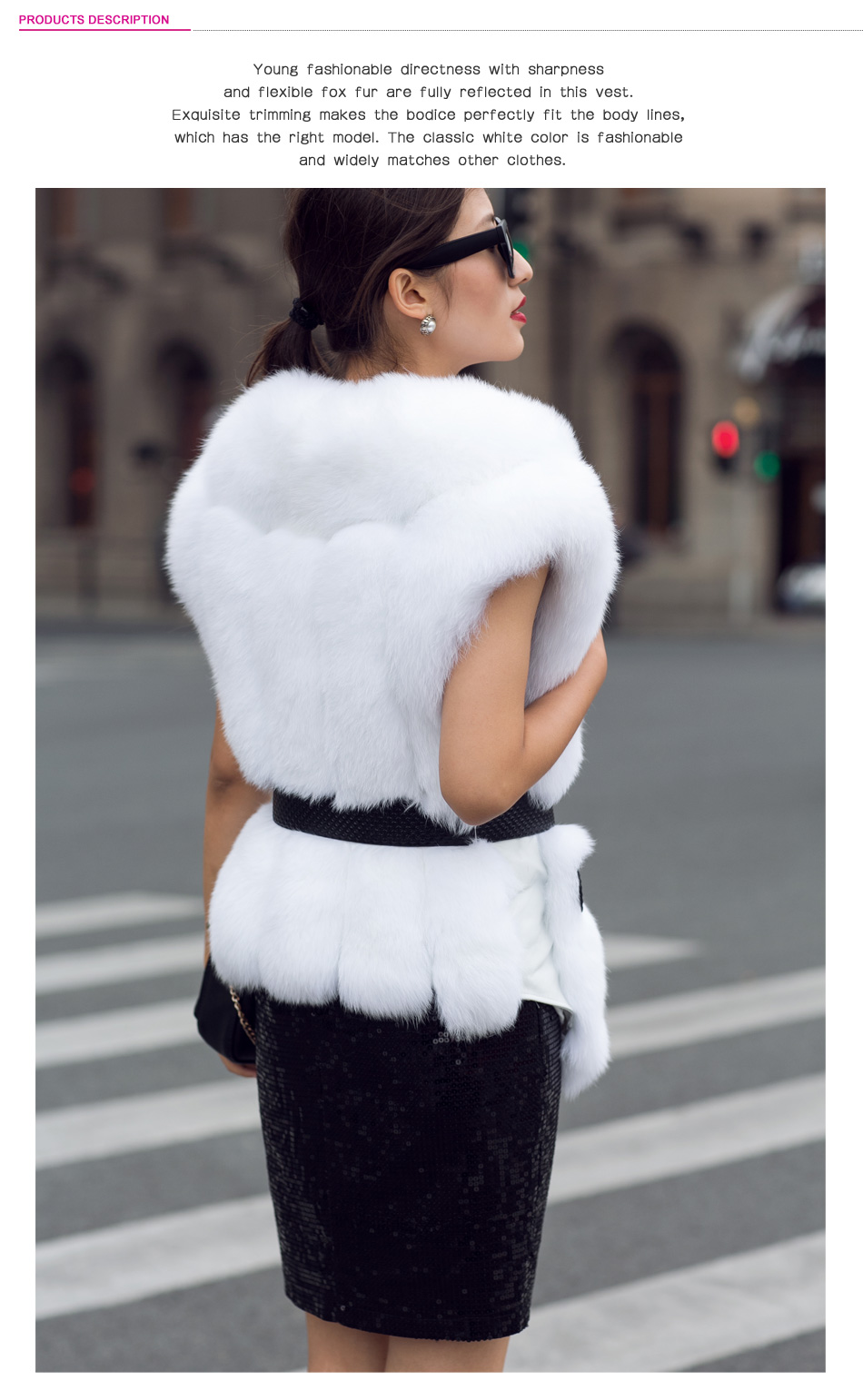 White fox fur vest coat 19_2