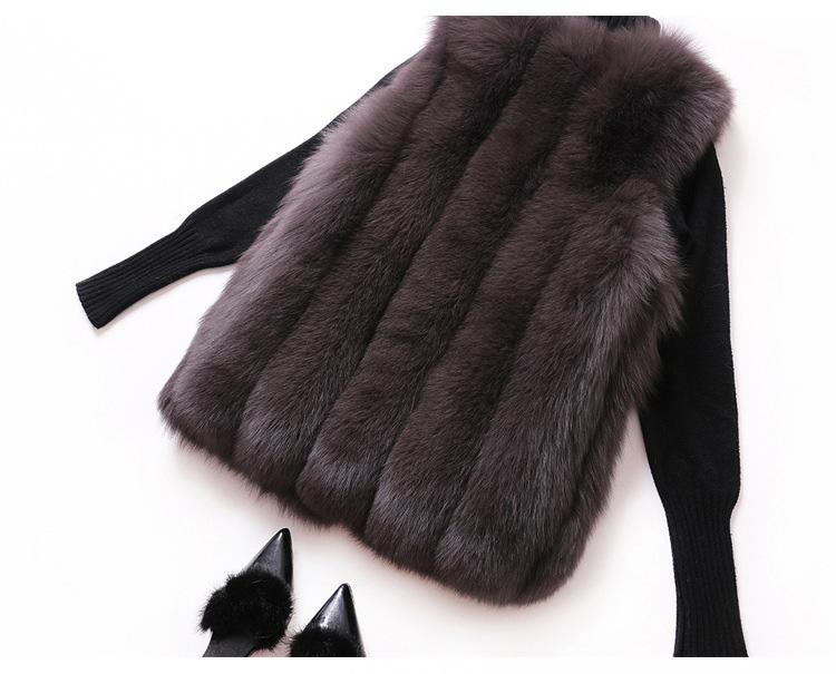 Fox Fur Vest 285-5