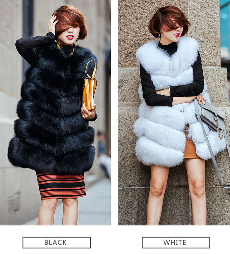 Fox Fur Vest 691 Details 1