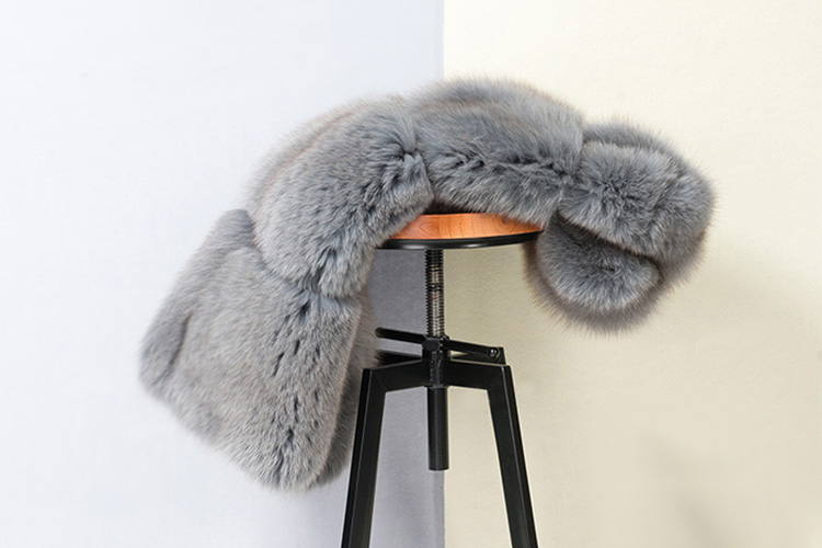 Fox Fur Vest 714 Details 1