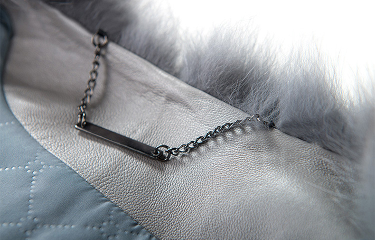 Fox Fur Vest 714 Details 4