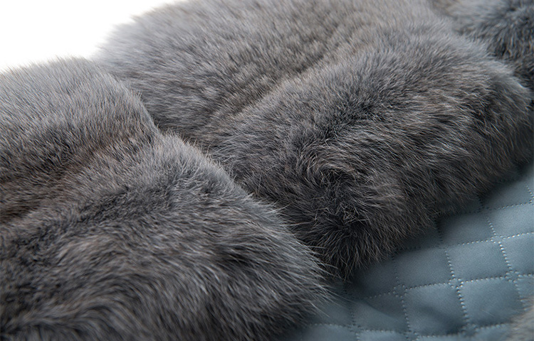 Fox Fur Vest 714 Details 6
